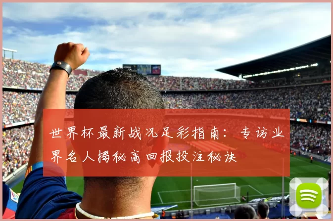 世界杯最新战况足彩指南:专访业界名人揭秘高回报投注秘诀