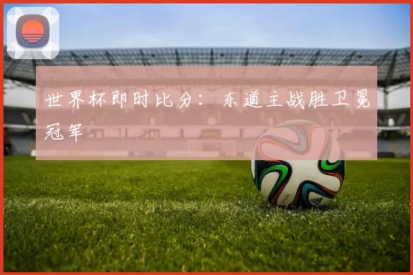 世界杯即时比分：东道主战胜卫冕冠军