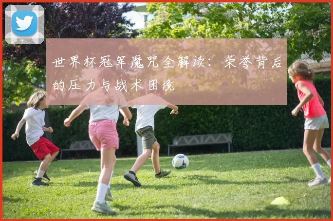 世界杯冠军魔咒全解读:荣誉背后的压力与战术困境