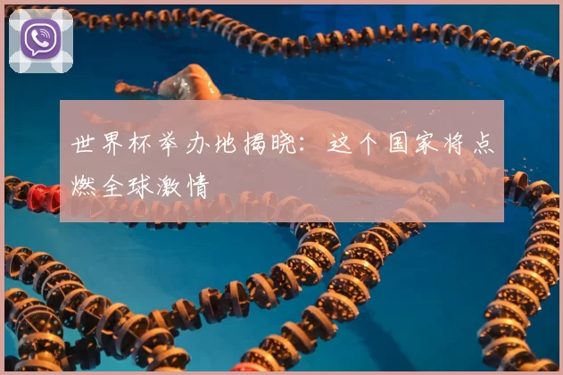 世界杯举办地揭晓：这个国家将点燃全球激情